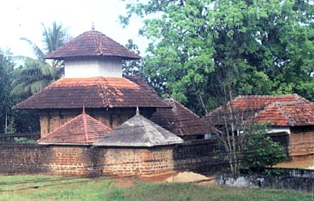 Ganapathy and Shastha shrines